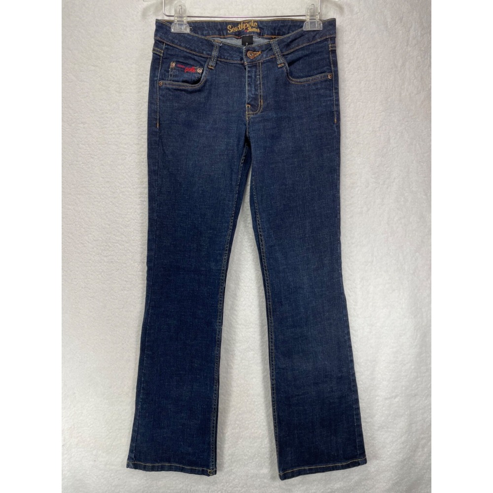 SouthPole Womens size 7 Boot Cut Low Rise Jean‎